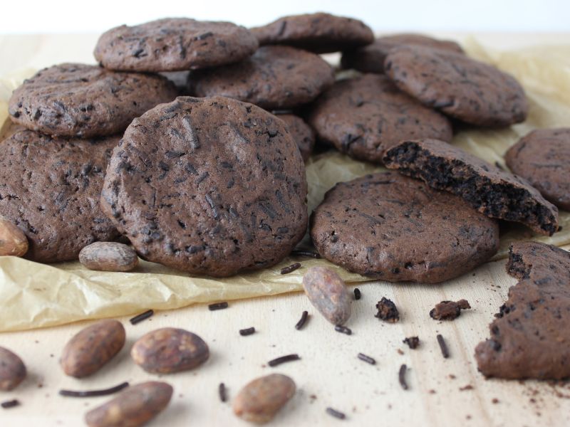 Vegane Schokocookies