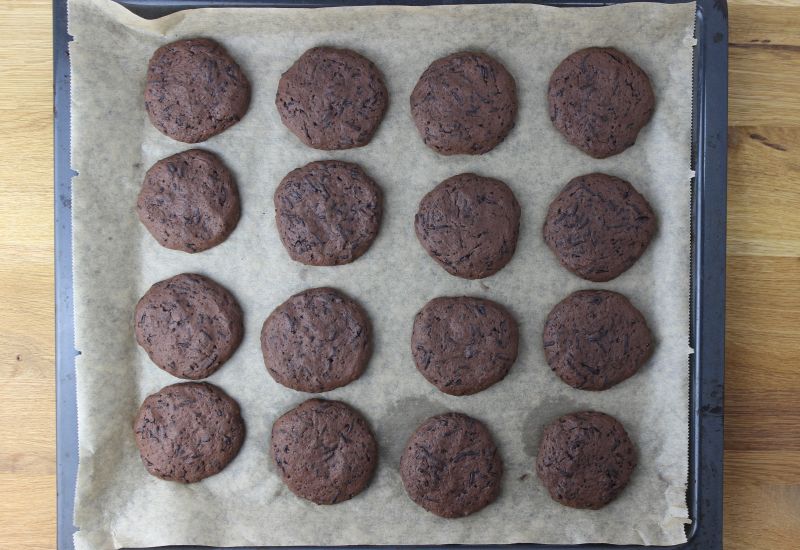 Vegane Schokocookies